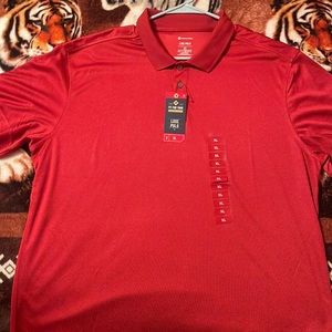 Red Polo shirt